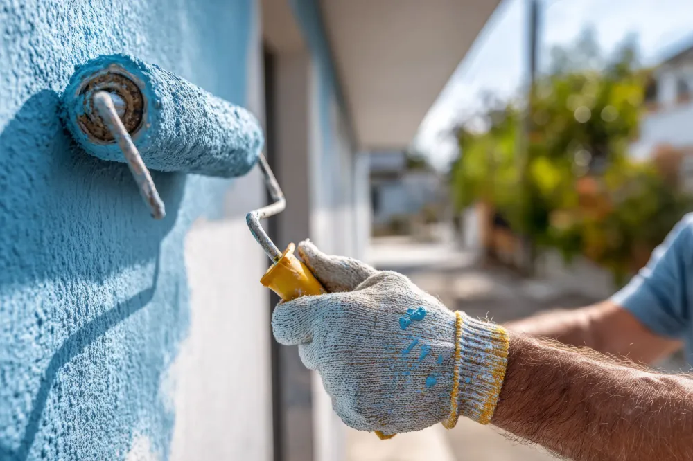 Peinture extérieure maison à Arpaillargues-et-Aureillac